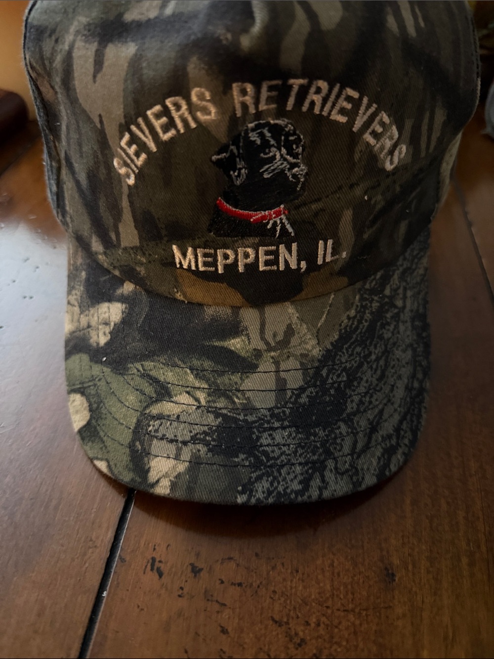 Seivers Retrievers Camo Baseball Cap - Green/Brown